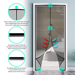 Illustration for article titled 40% Off Magnetic Screen Door at $15.33 on Amazon